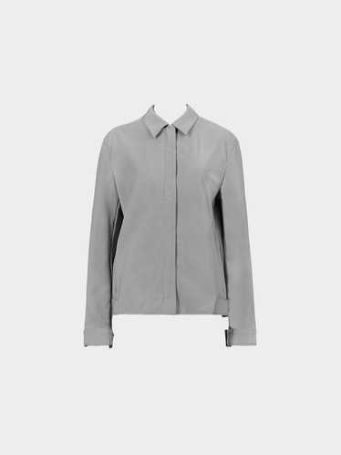 Prada 1990s Grey Stretch Nylon Jacket