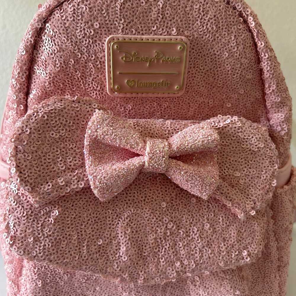 RARE authentic vintage millennial pink Disney par… - image 2