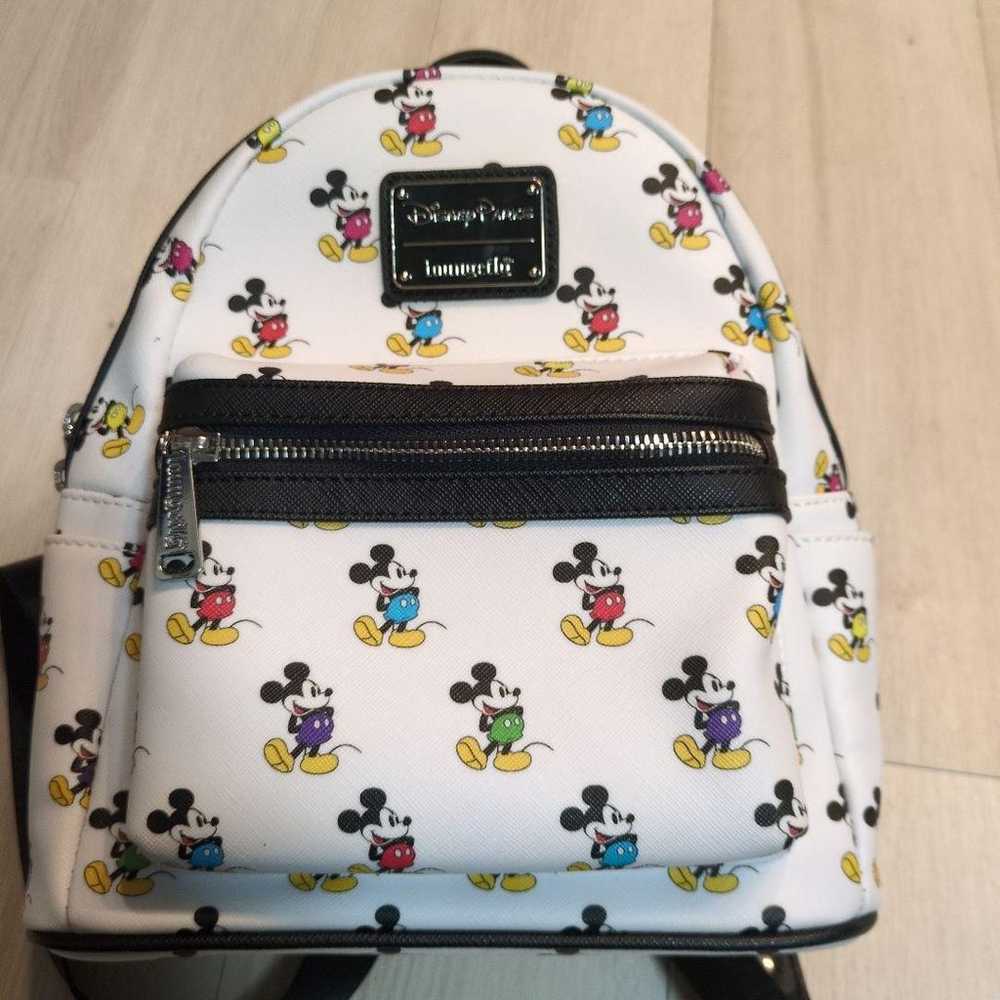 DISNEY PARKS Loungefly Mickey Backpack - image 1