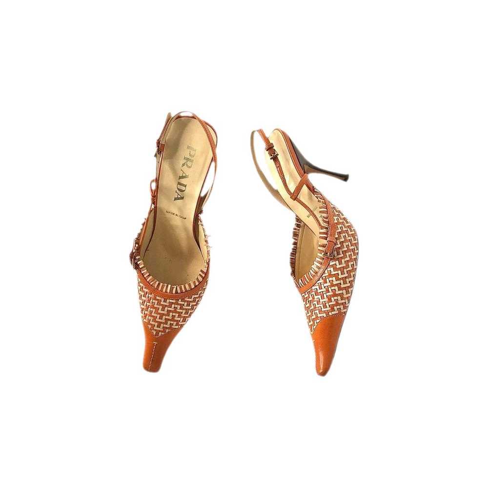 Prada Leather heels - image 1