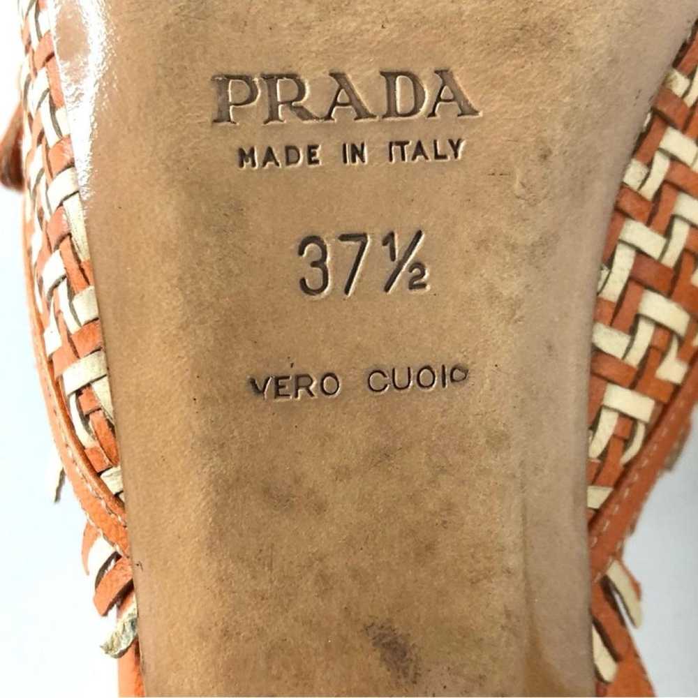 Prada Leather heels - image 8