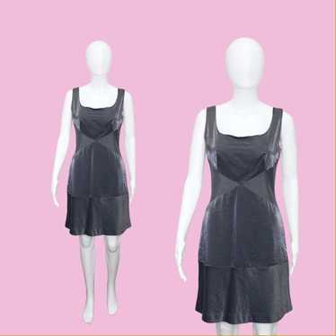 Vintage 90's Vivienne Tam Sport Asian Moder Gray Blac… - Gem