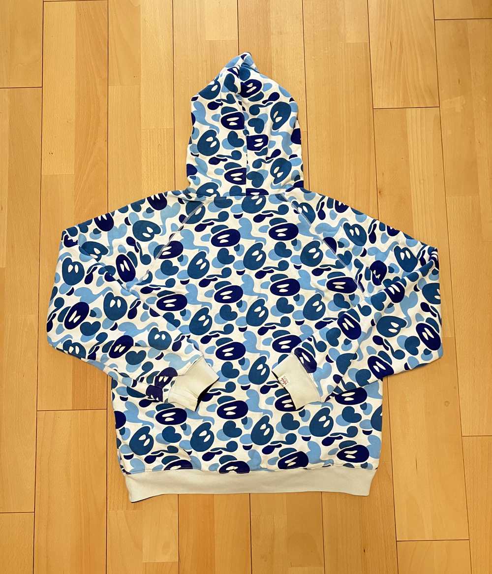 Bape Baby Milo Blue ABC Camo Reversible Hoodie - image 4