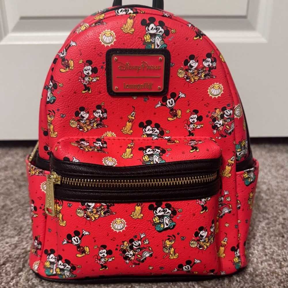 Loungefly Loungefly Disney Parks Mickey & Minnie … - image 1