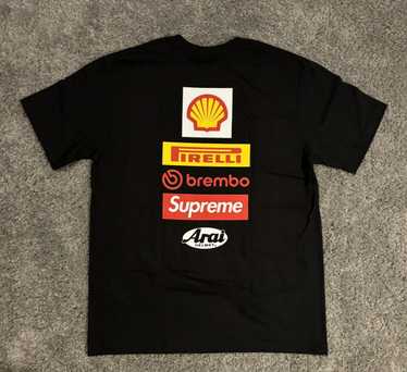 トップス Supreme Ducati Logos Tee Black Supreme x Ducati Logos Tee Black White Red SS24 3colors Size