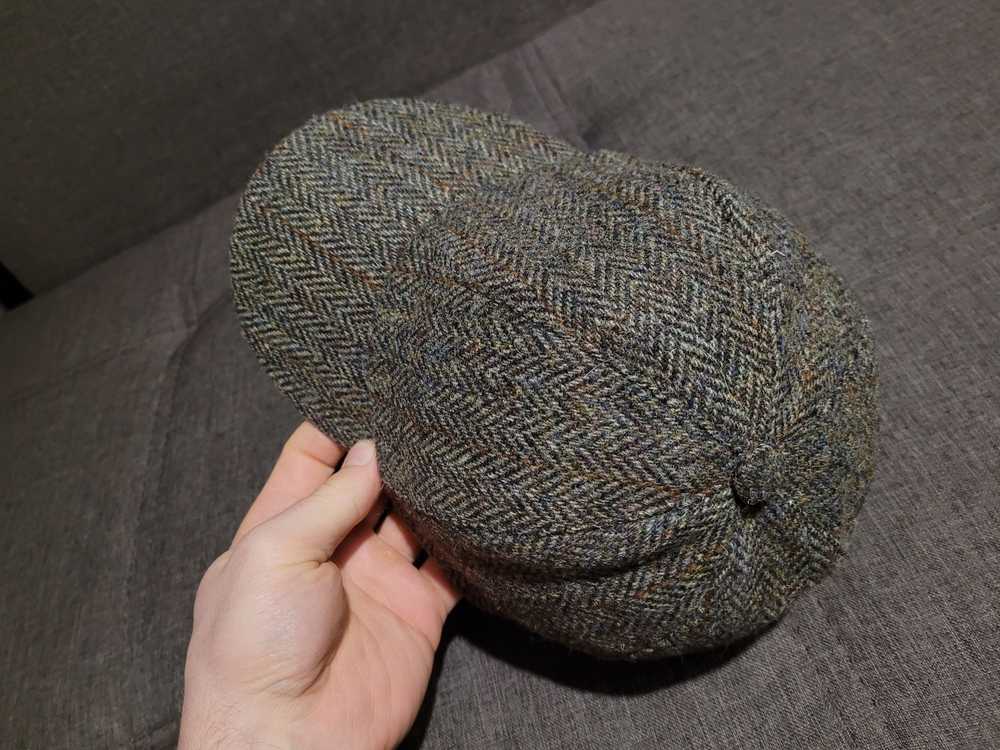 Harris Tweed × Very Rare × Vintage cap Harris Twe… - image 4