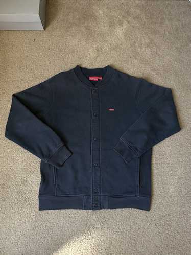 Supreme Supreme FW12 Snap Box Logo Varsity Jacket 