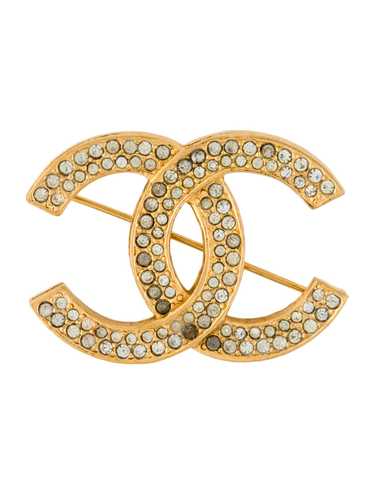 Chanel Gold-Plated & Strass - image 1