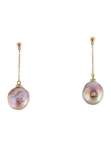 Earrings 18K Yellow Gold - image 1