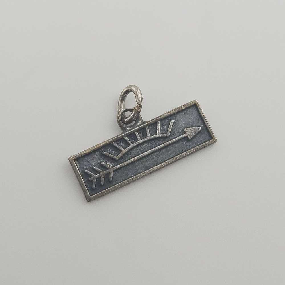 Vintage Sterling Silver Pendants of the Boy Scout… - image 4