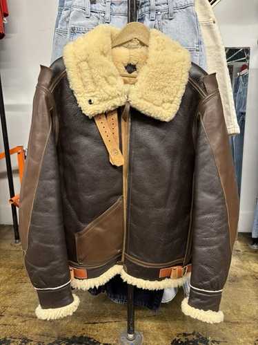 XL相当 US.ARMY AIRFORCE B-3 FIGHTER JACKET Vintage Type B-3 Flight Equipment New York U.S. Army Air