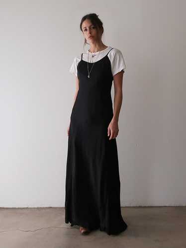 Black Slip Dress