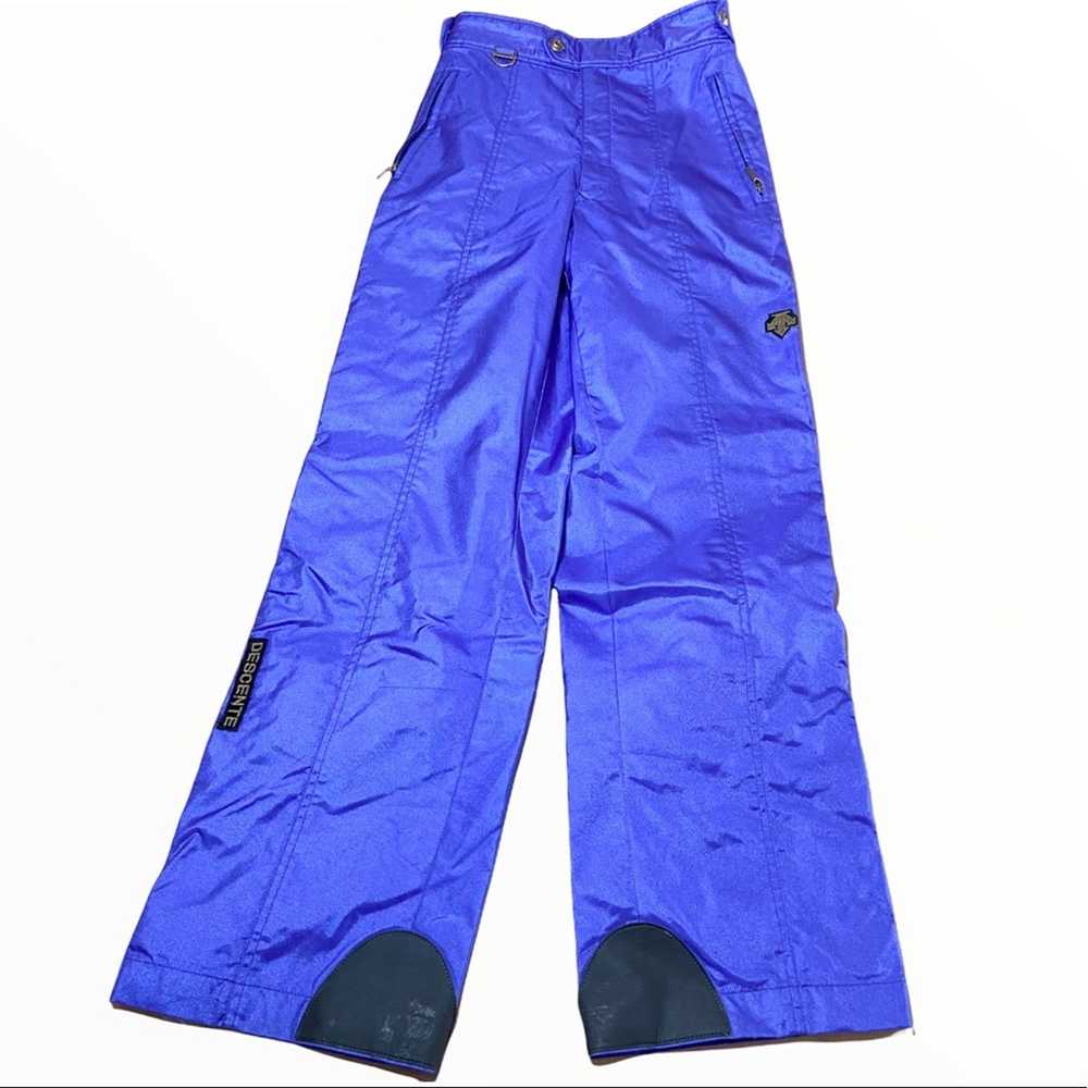 Descente Descente ski pants entrant purple vintag… - image 1