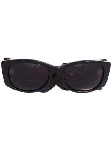 CHANEL Pre-Owned 2000s oval-frame diamond-quilted… - image 1