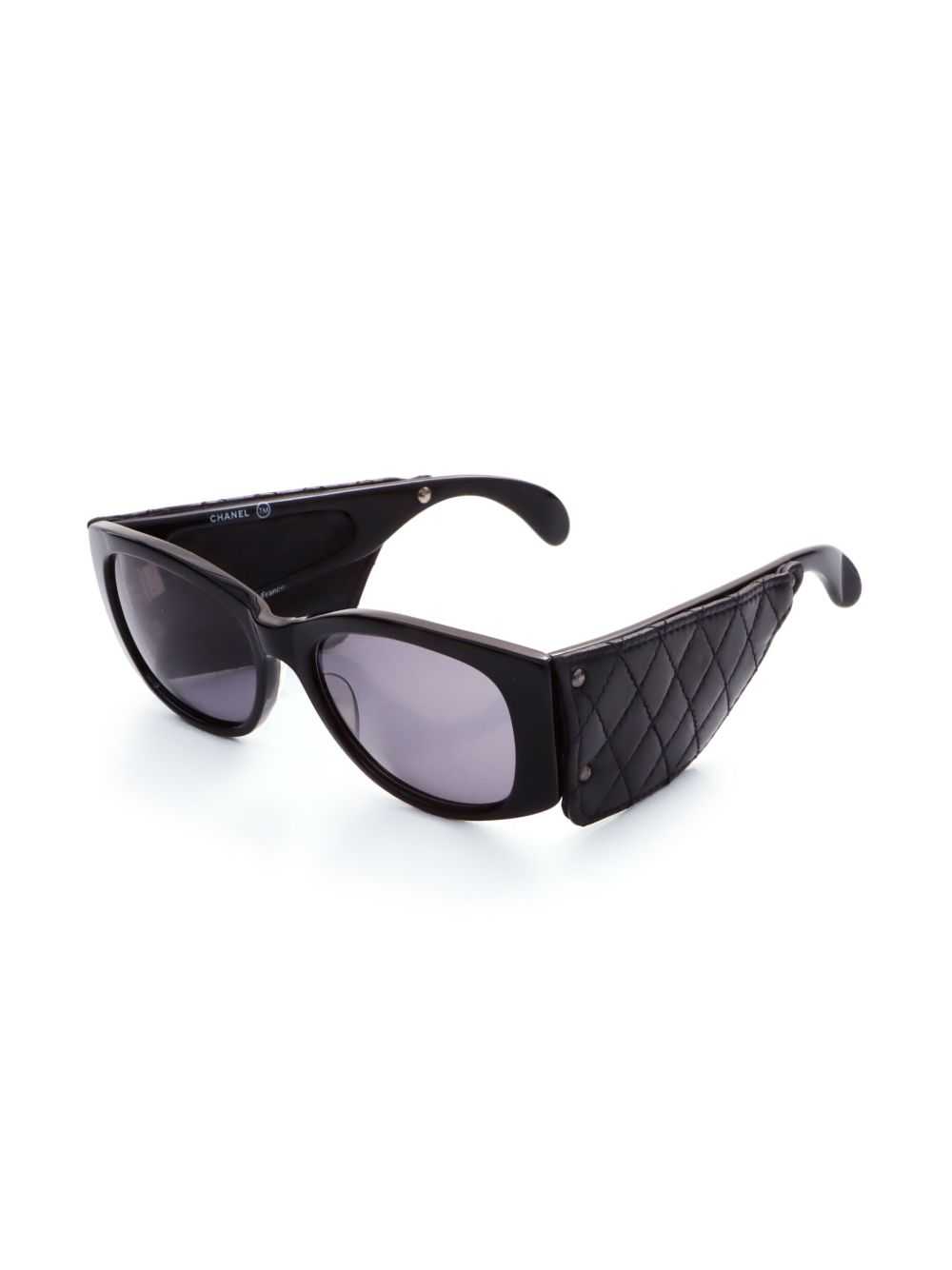 CHANEL Pre-Owned 2000s oval-frame diamond-quilted… - image 2