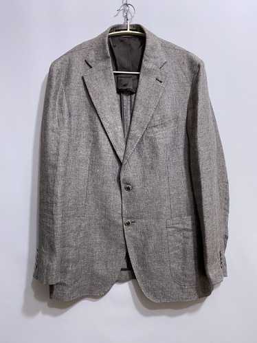 Luxury × Tagliatore Tagliatore Linen Blazer Jacke… - image 1