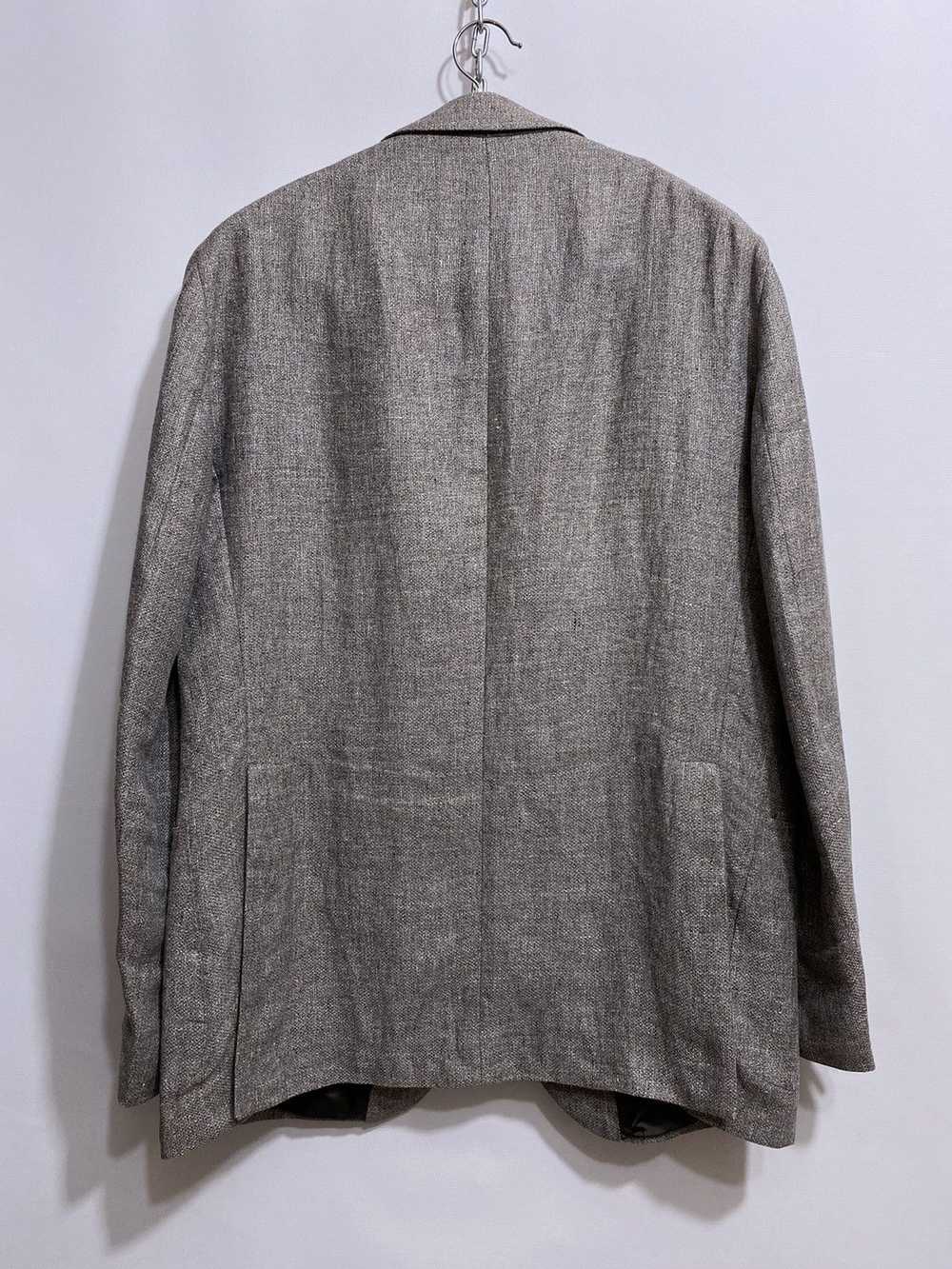 Luxury × Tagliatore Tagliatore Linen Blazer Jacke… - image 7