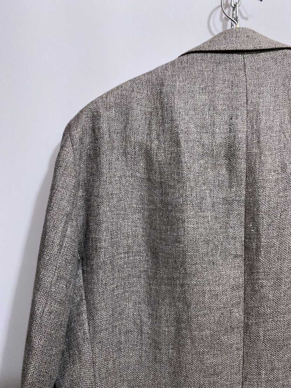 Luxury × Tagliatore Tagliatore Linen Blazer Jacke… - image 9