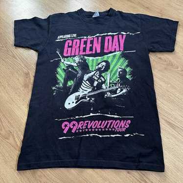 グリーンデイ GREEN DAY 1999 tour Tシャツ 古着 Green Day グリーンデイ ツアー プリントTシャツ バンドT
