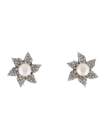 Earrings 18K White Gold - image 1
