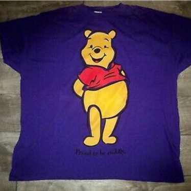 Vtg Winnie the Pooh Print Tshirt Tee XL - image 1