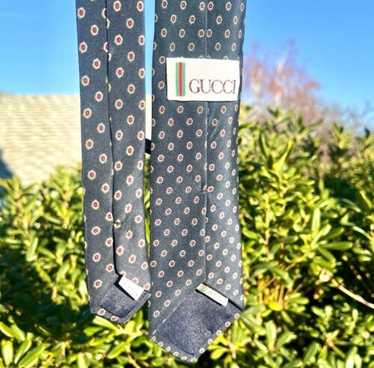 GUCCI GGパターン シルクネクタイ ブラウン GUCCI GGパターン ネクタイ シルク製 - メルカリ