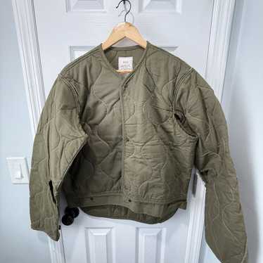 Vintage Army Liner Jacket - Gem