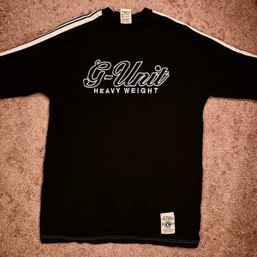 G-Unit 50Cent Track Jacket Mens M Black White Full Zip