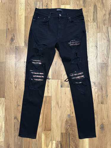Amiri denim patch jeans - Gem