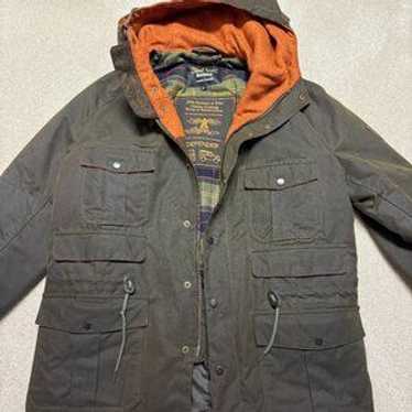 BARBOUR × LAND ROVER OIL JACKET 極希少 M BARBOUR × LAND ROVER OIL JACKET 極希少 M