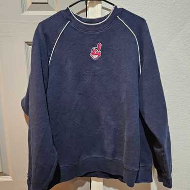 Vintage Cleveland Indians Sweatshirt Pro Player Embroidered