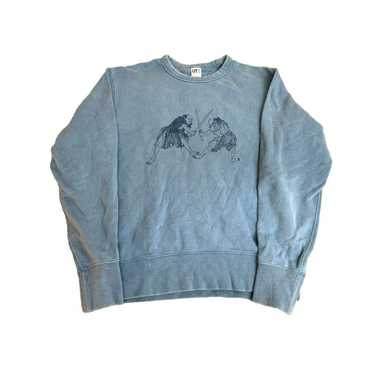 Uniqlo Hokusai Sweatshirt Adult Extra Small Blue … - image 1