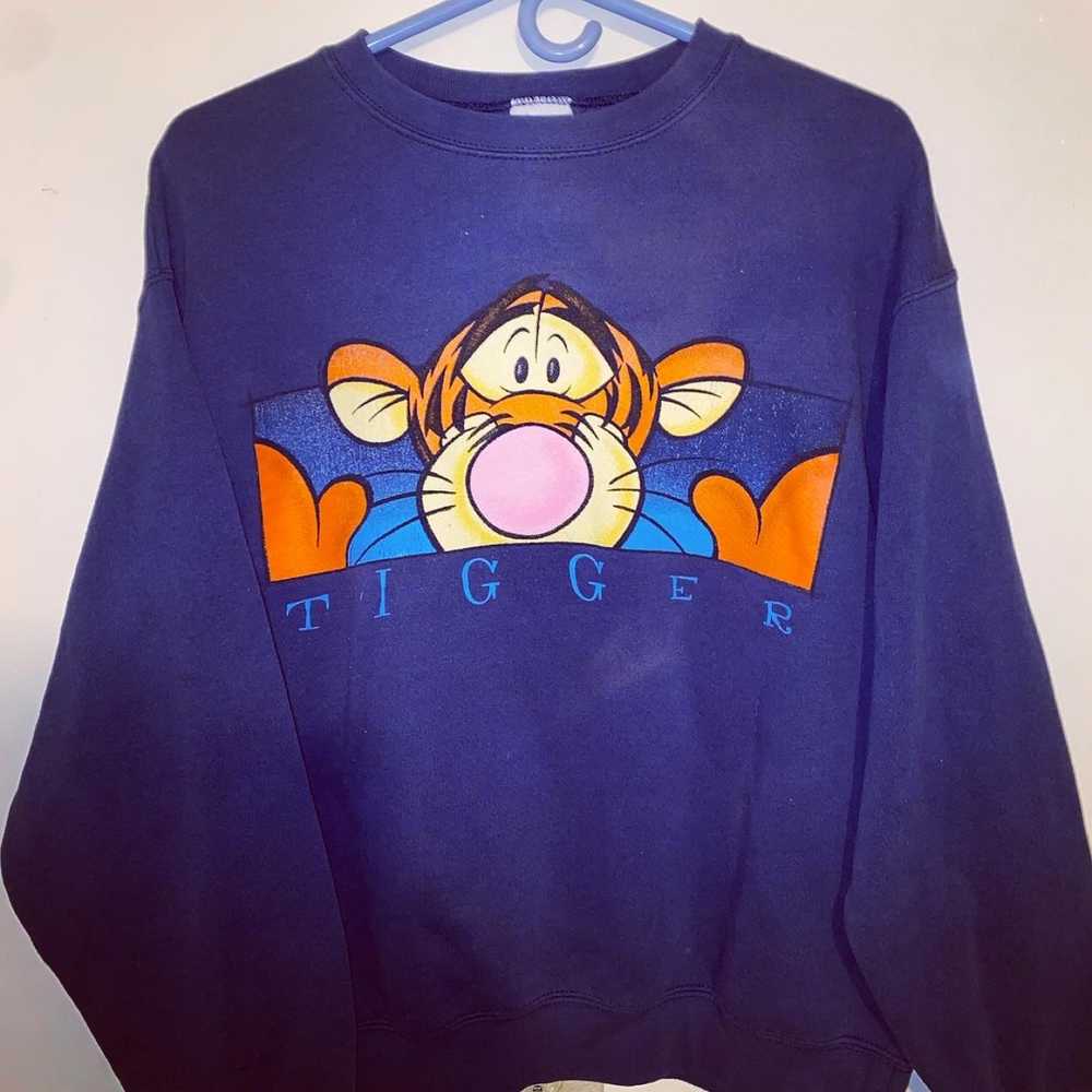 Vintage Disney store Tigger crewneck - image 1