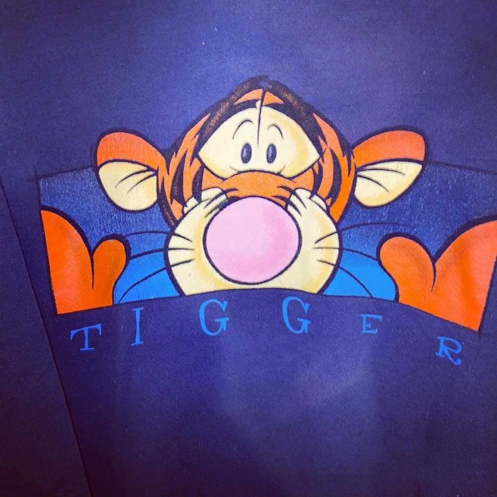 Vintage Disney store Tigger crewneck - image 2