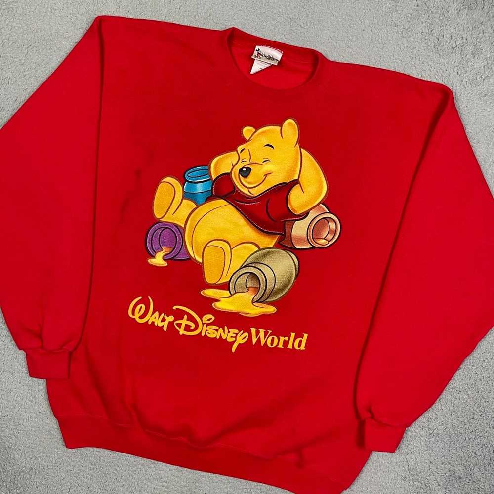 Vintage 90s Disney Winnie the Pooh sweatshirt - image 1