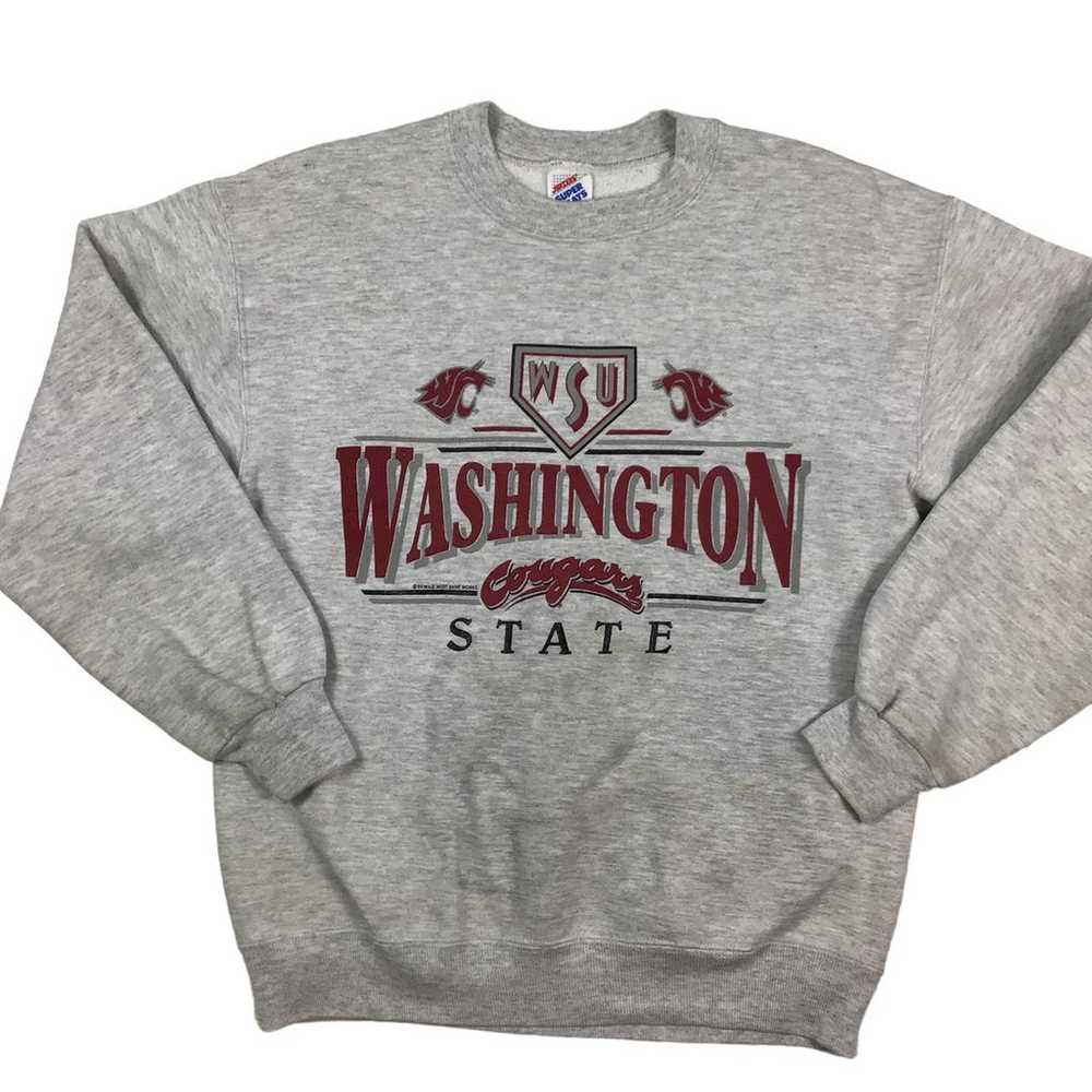 Vintage 1993 Washington State Cougars crewneck - image 1