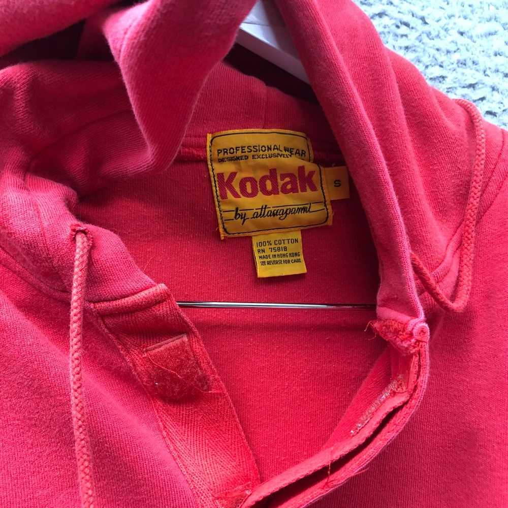 Vintage 90s Kodak Sweatshirt Hoodie Men's Small S… - image 3