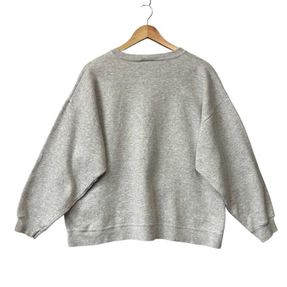 90s Disney Winnie the Pooh Short Sweatshirt Gray … - image 2