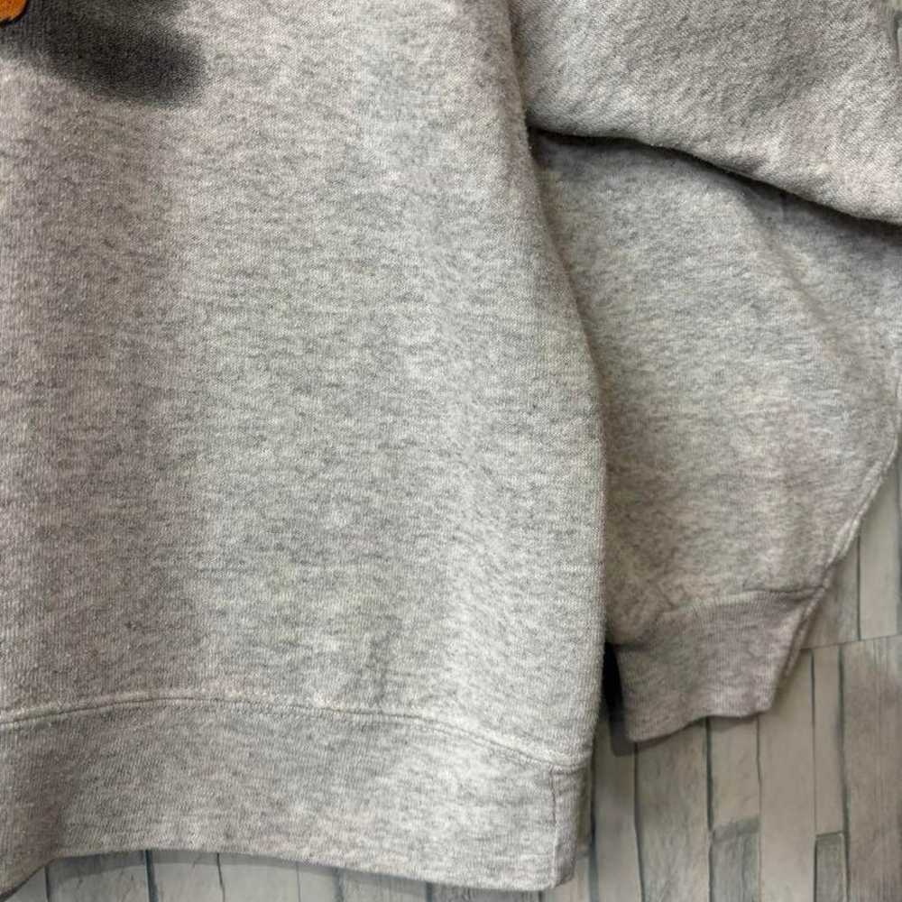 90s Disney Winnie the Pooh Short Sweatshirt Gray … - image 8