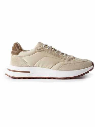 Loro Piana Weekend Walk Suede Sneakers