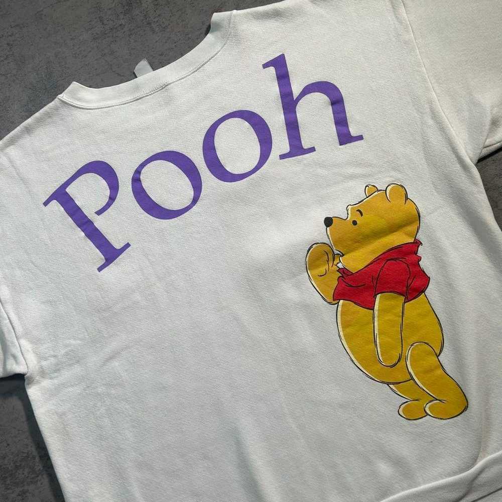 Pooh Sweatshirt Disney POOH Sweatshirt Drop Shoul… - image 11