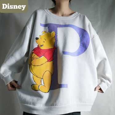 Pooh Sweatshirt Disney POOH Sweatshirt Drop Shoul… - image 1