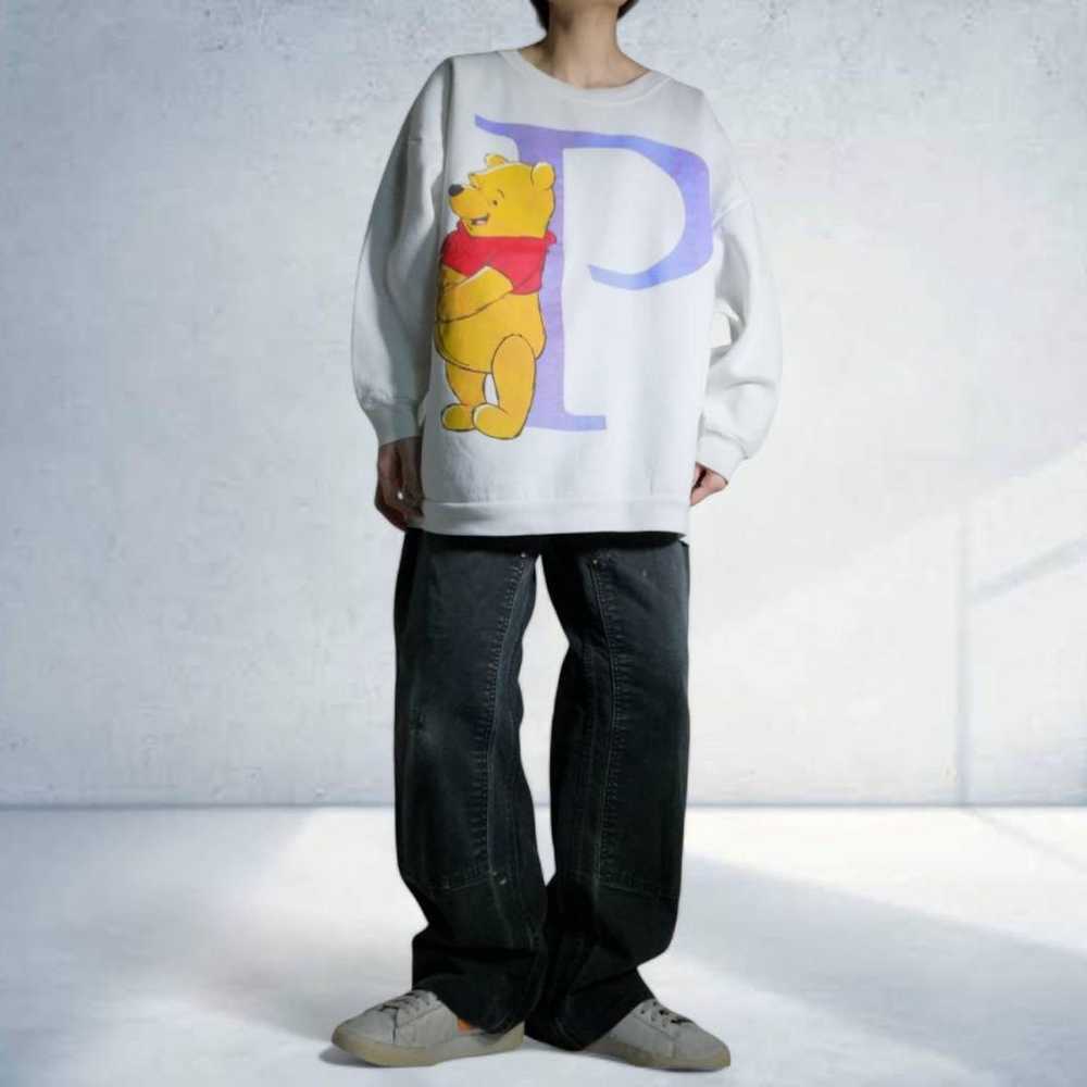 Pooh Sweatshirt Disney POOH Sweatshirt Drop Shoul… - image 2
