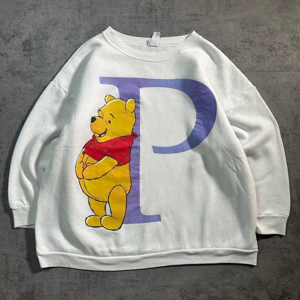 Pooh Sweatshirt Disney POOH Sweatshirt Drop Shoul… - image 3