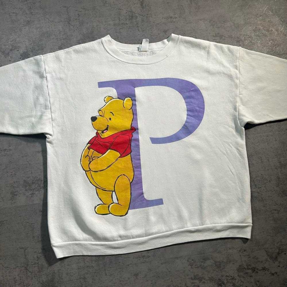 Pooh Sweatshirt Disney POOH Sweatshirt Drop Shoul… - image 4
