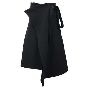 VIP【送料関税込】CELINE wool-cotton SKIRT Celine Black Zip Detail A-Line Wool Skirt M Celine | TLC