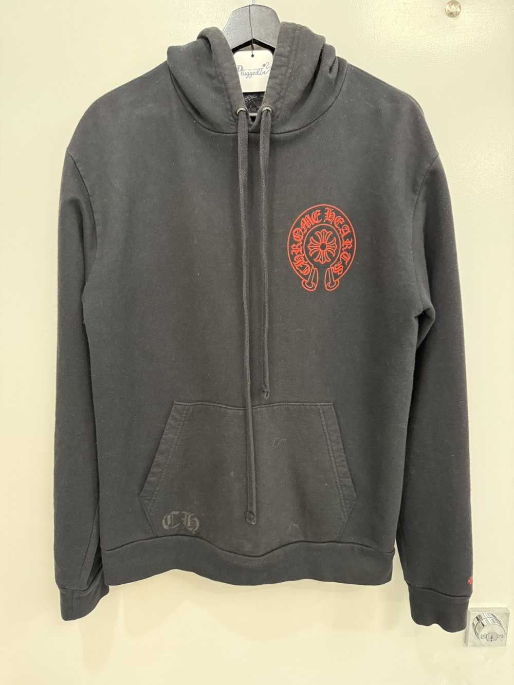 Chrome Hearts Chrome Heart Online Red Hoodie - image 1