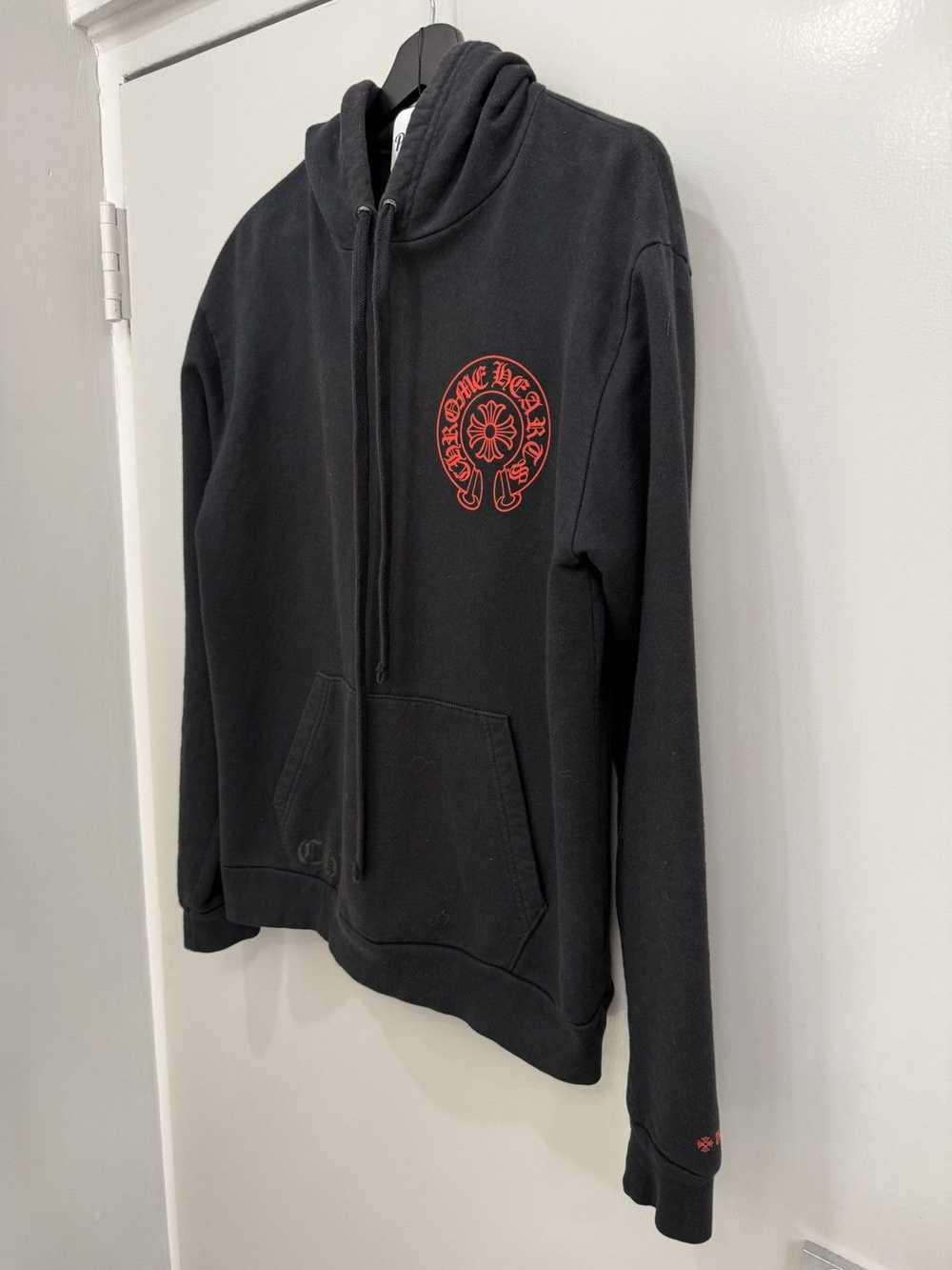 Chrome Hearts Chrome Heart Online Red Hoodie - image 3