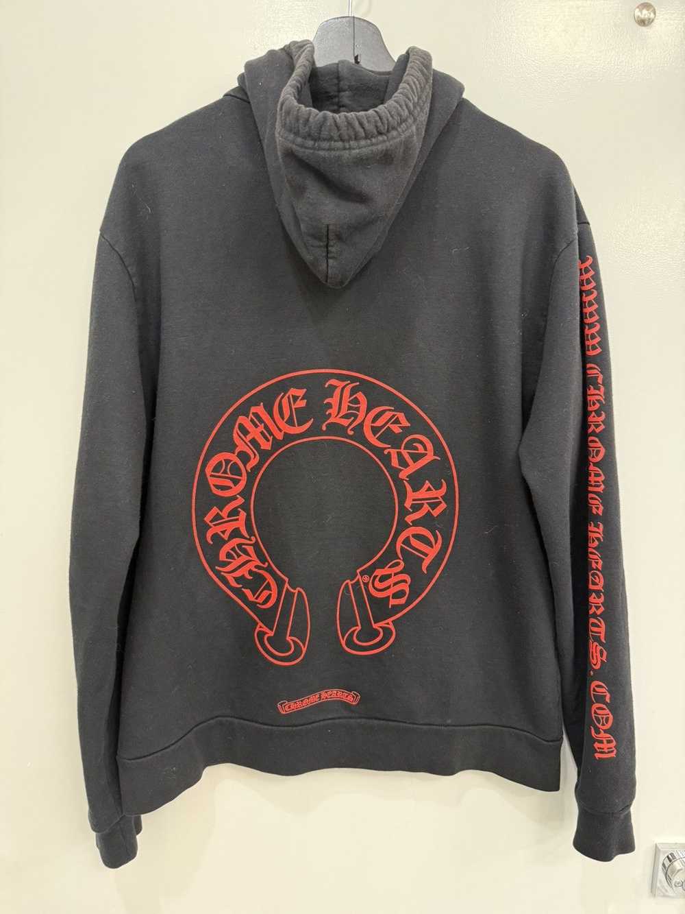 Chrome Hearts Chrome Heart Online Red Hoodie - image 4