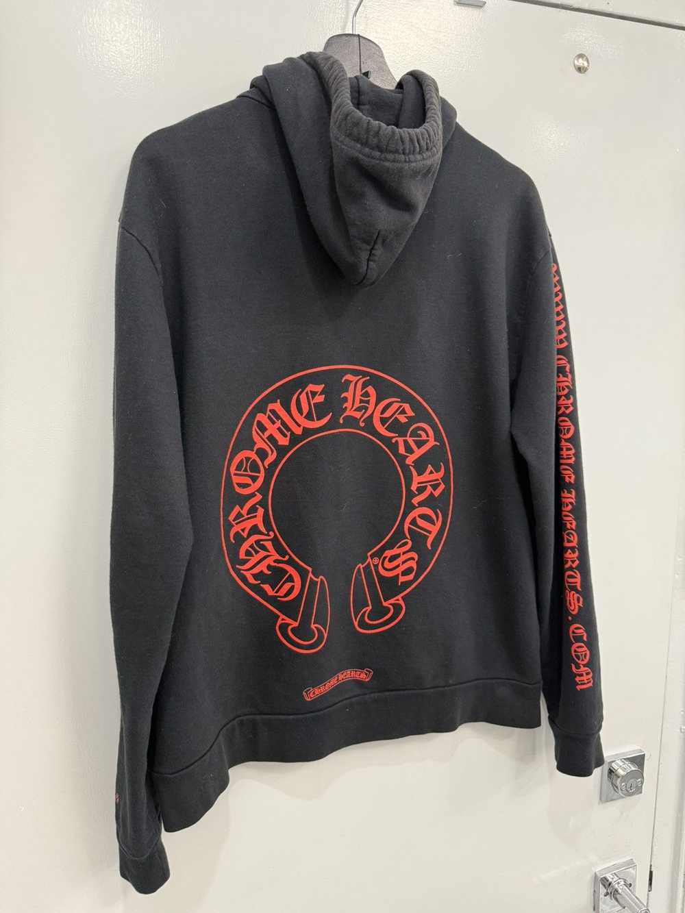 Chrome Hearts Chrome Heart Online Red Hoodie - image 5